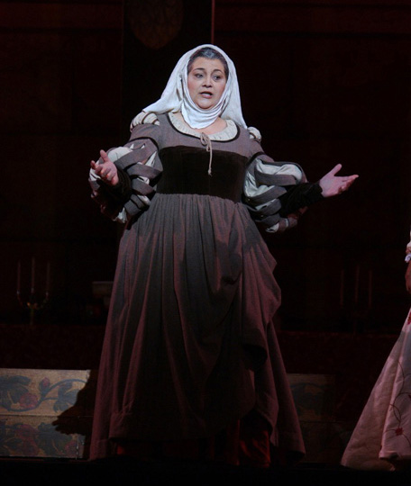MaryAnne in a scene from Romeo and Juliette